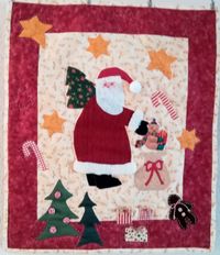 Dekorativer Wandbehang - Weihnacht